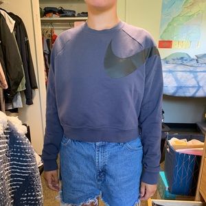 Nike cropped sweater